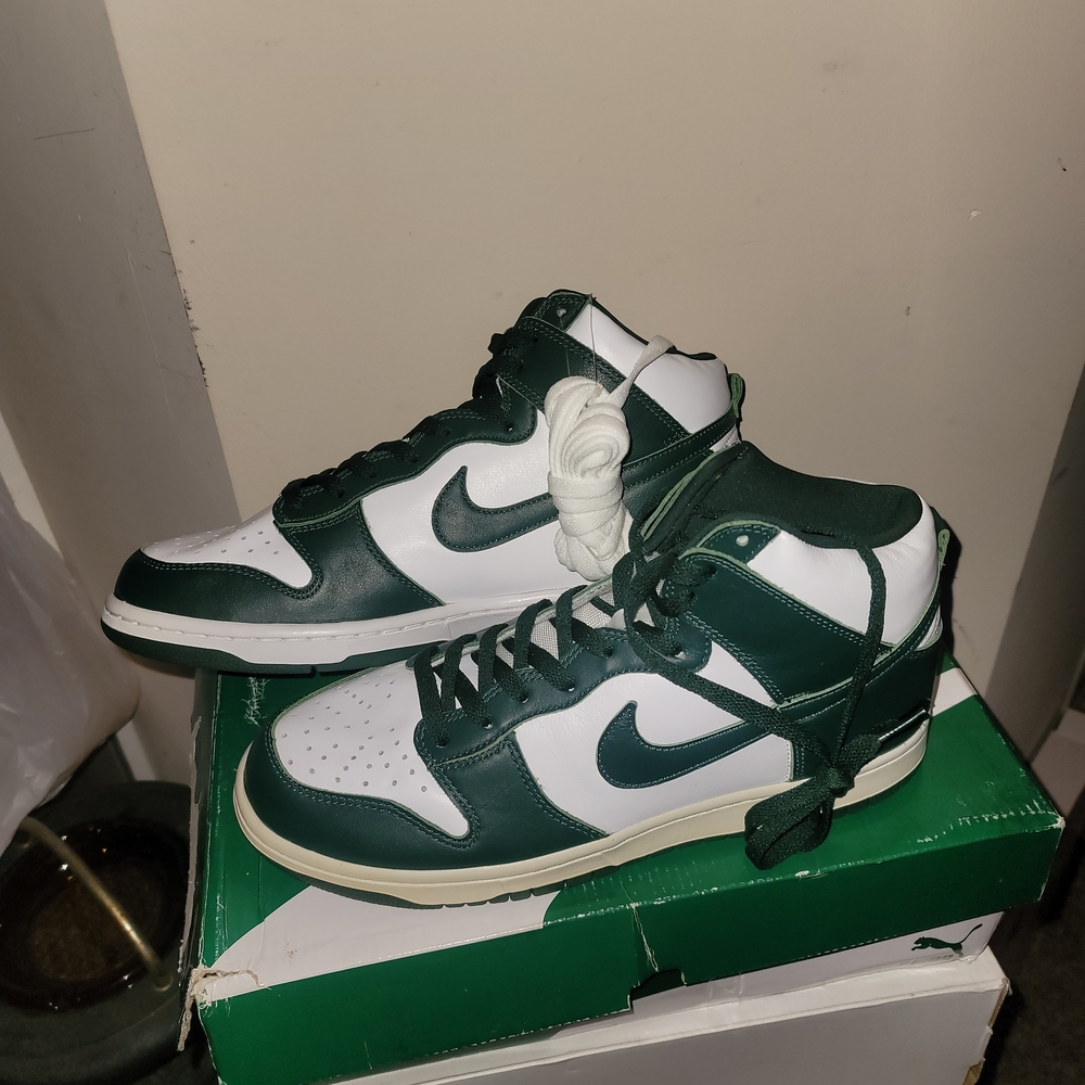 Nike Dunk High SP SPARTAN Green 10.5 Mens DS